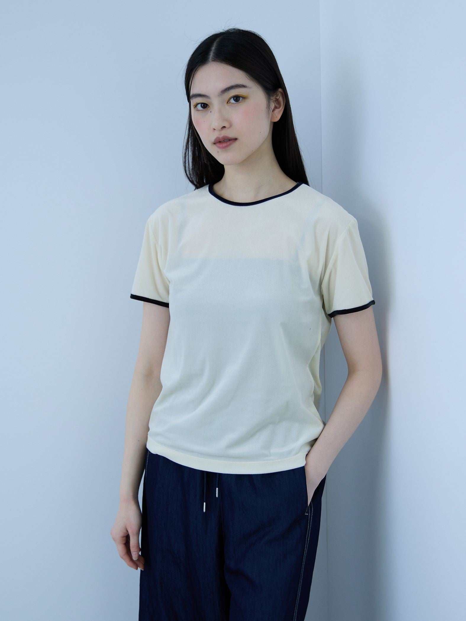 シアーベロアTシャツ【日本製】