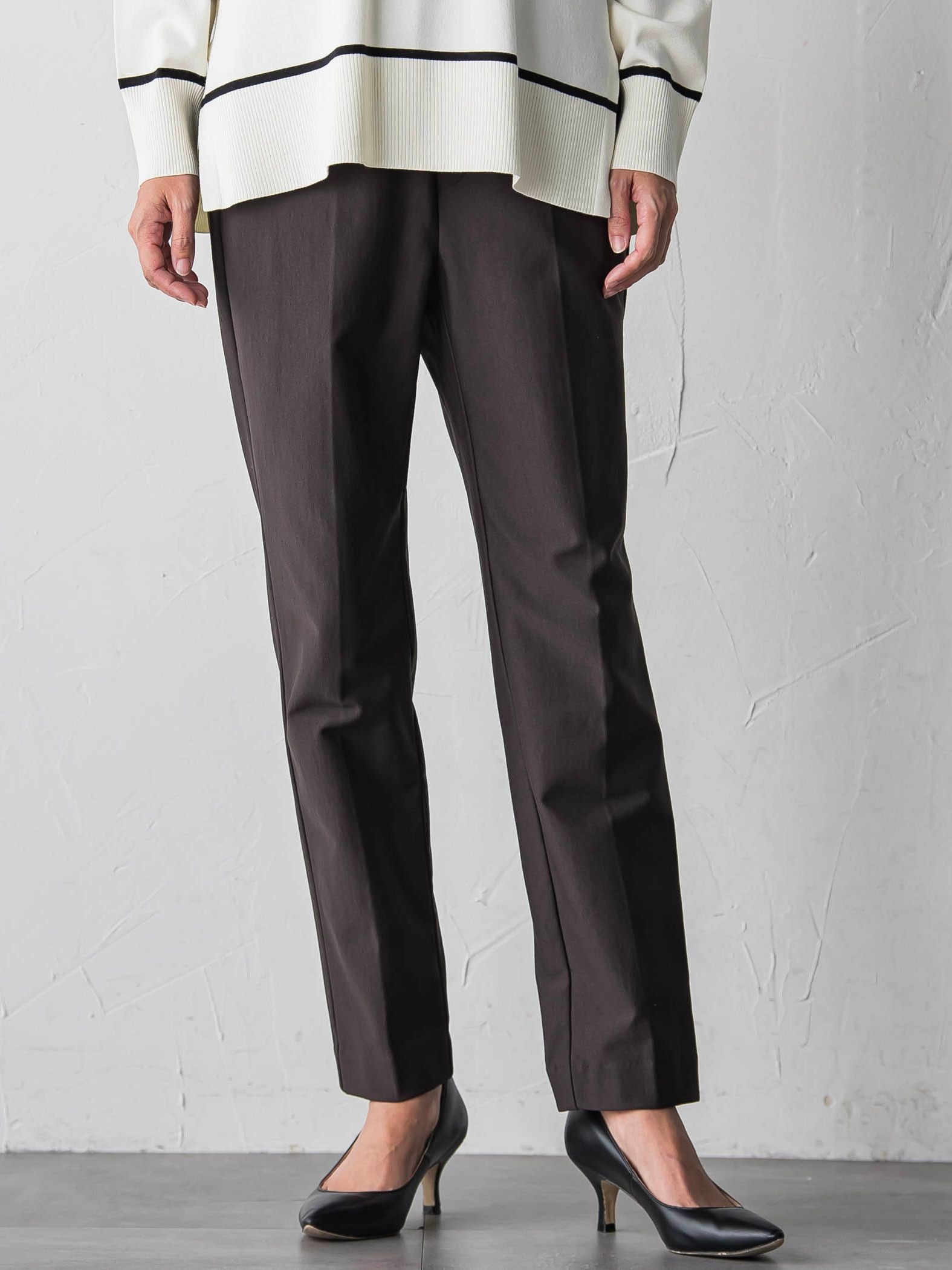 【大きいサイズ】<極>”ラクきれい”裏起毛ジョグパン