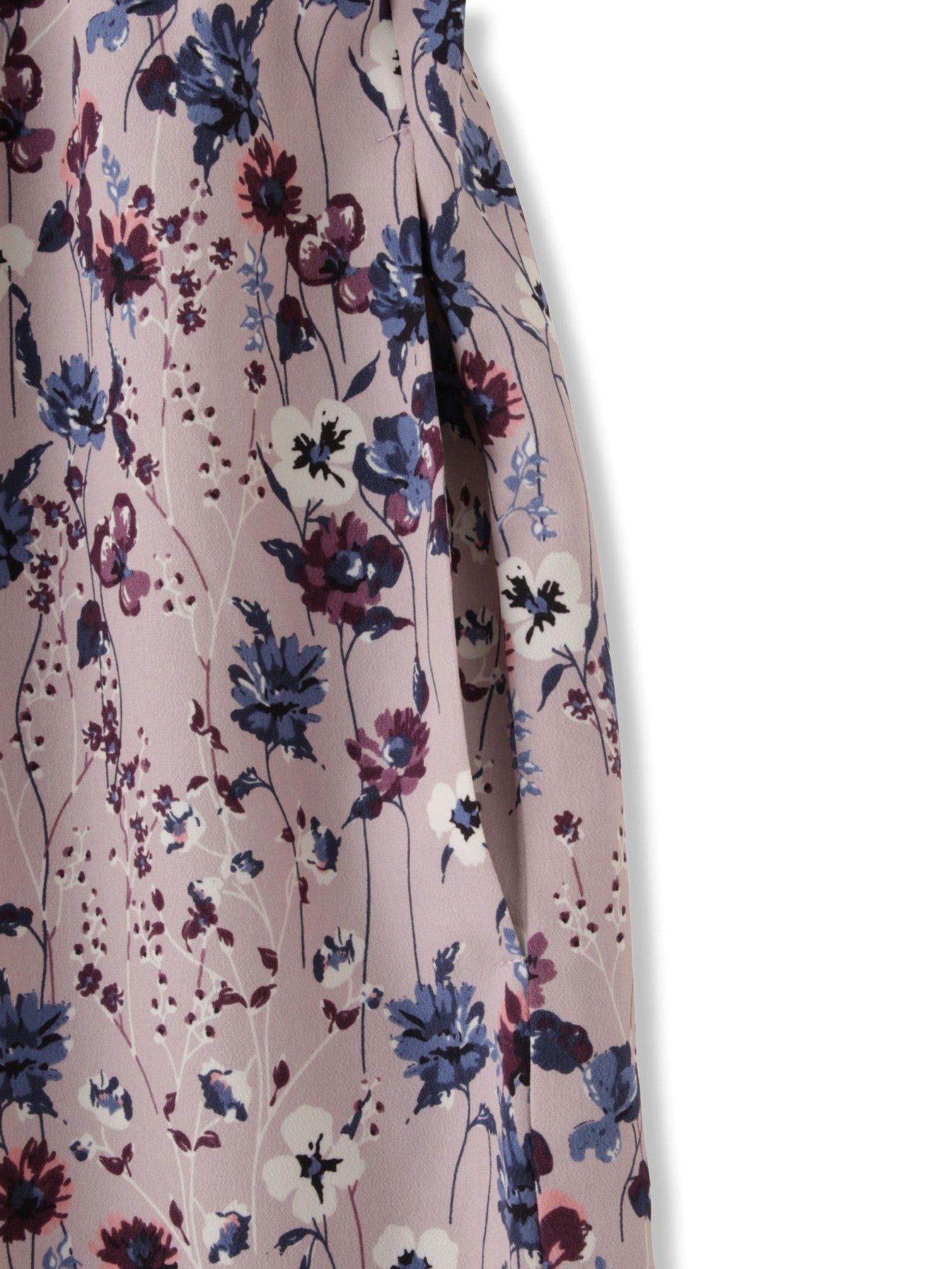 マルチフラワーイージーワイドパンツ≪手洗い可能≫