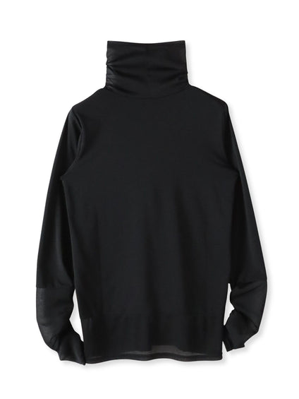 シアー切り替えカットソー