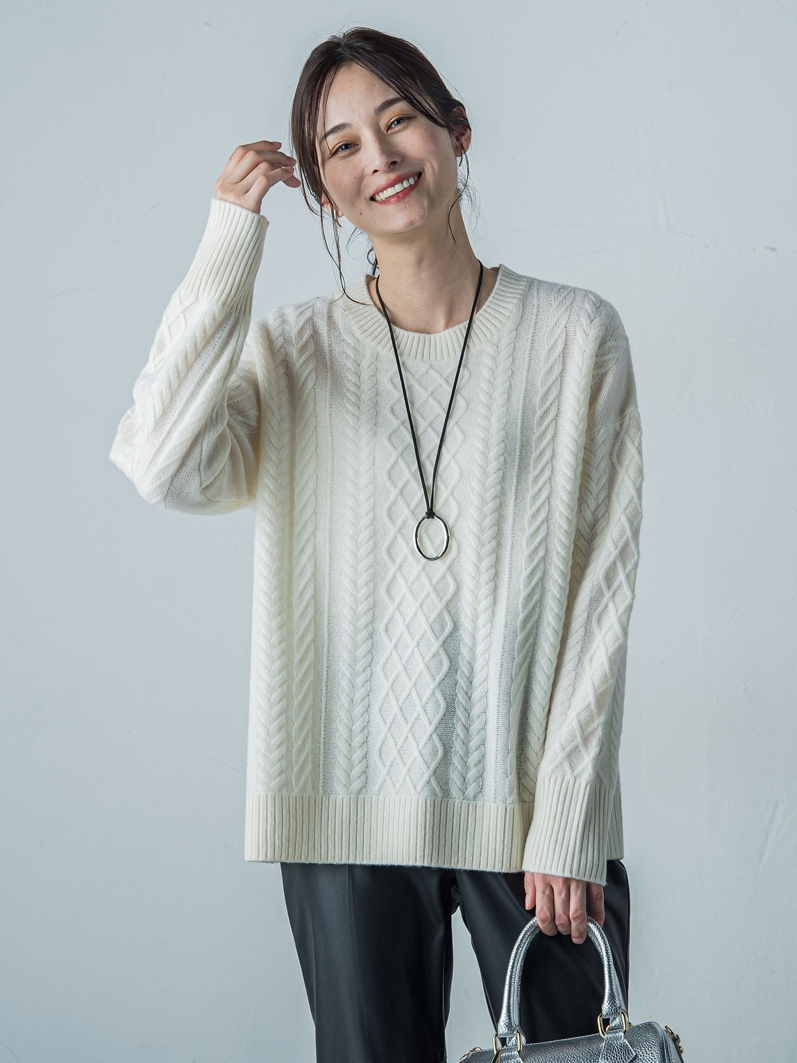 LAUTREAMONT ロートレアモン Vネック ラメ ニット セーター size38/赤 ◇■ レディース