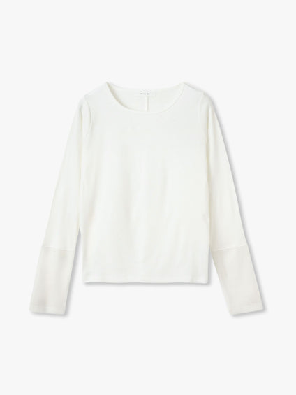 ベロアカフスロングTシャツ