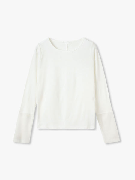 ベロアカフスロングTシャツ
