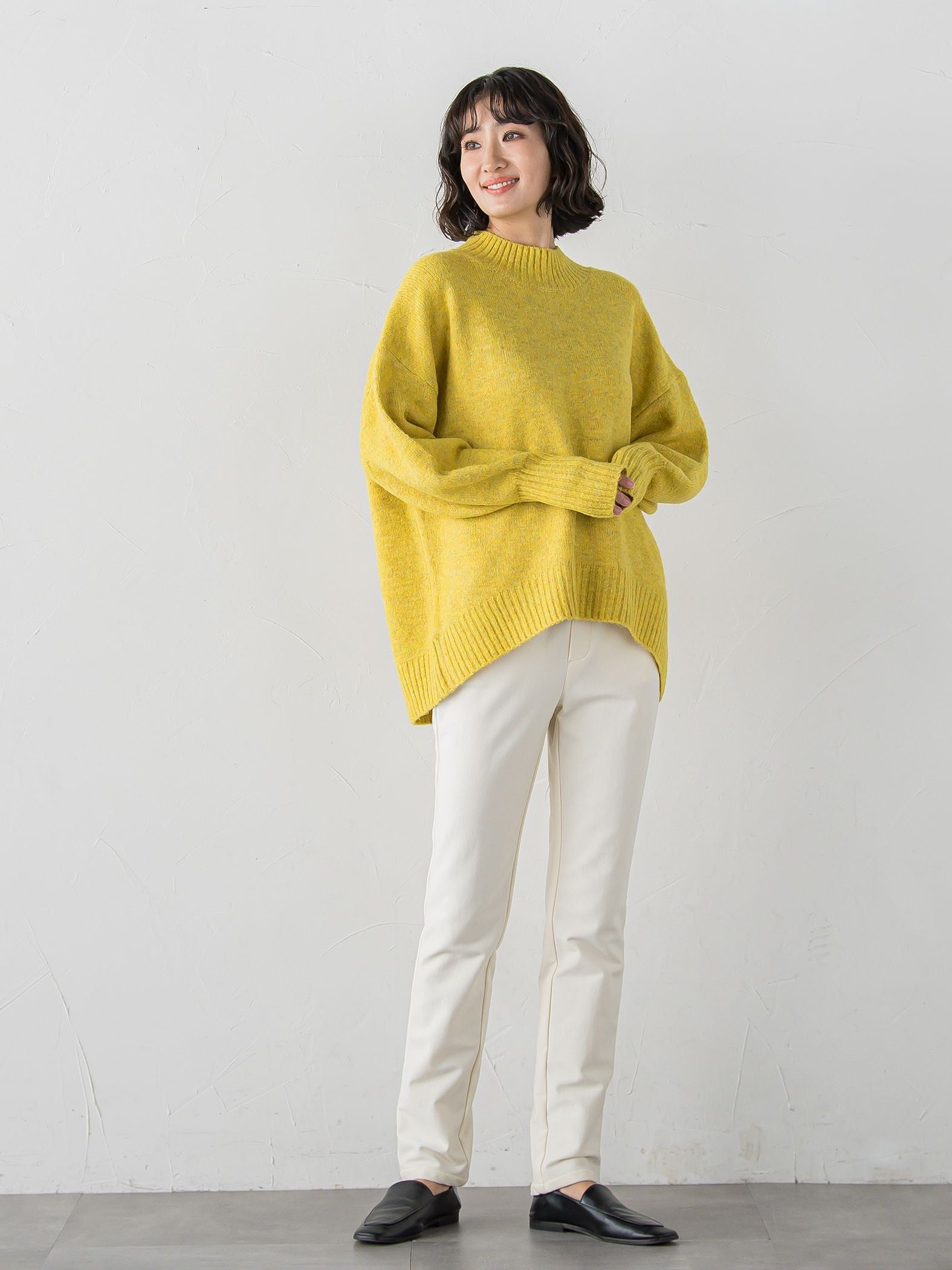 【WEB限定/大きいサイズ/新色追加】”あたたか美脚”裏起毛レギパン