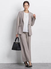 【WEB限定 13号】フロントタックブラウス≪透けにくい≫