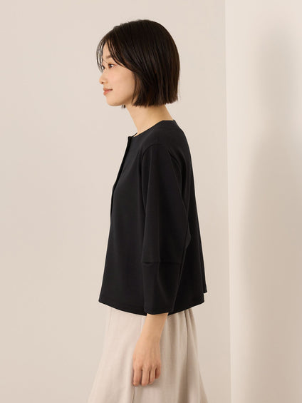 《予約販売》【ふんわり、きちんと。】ライトダンボールカーディガン≪手洗い可能≫