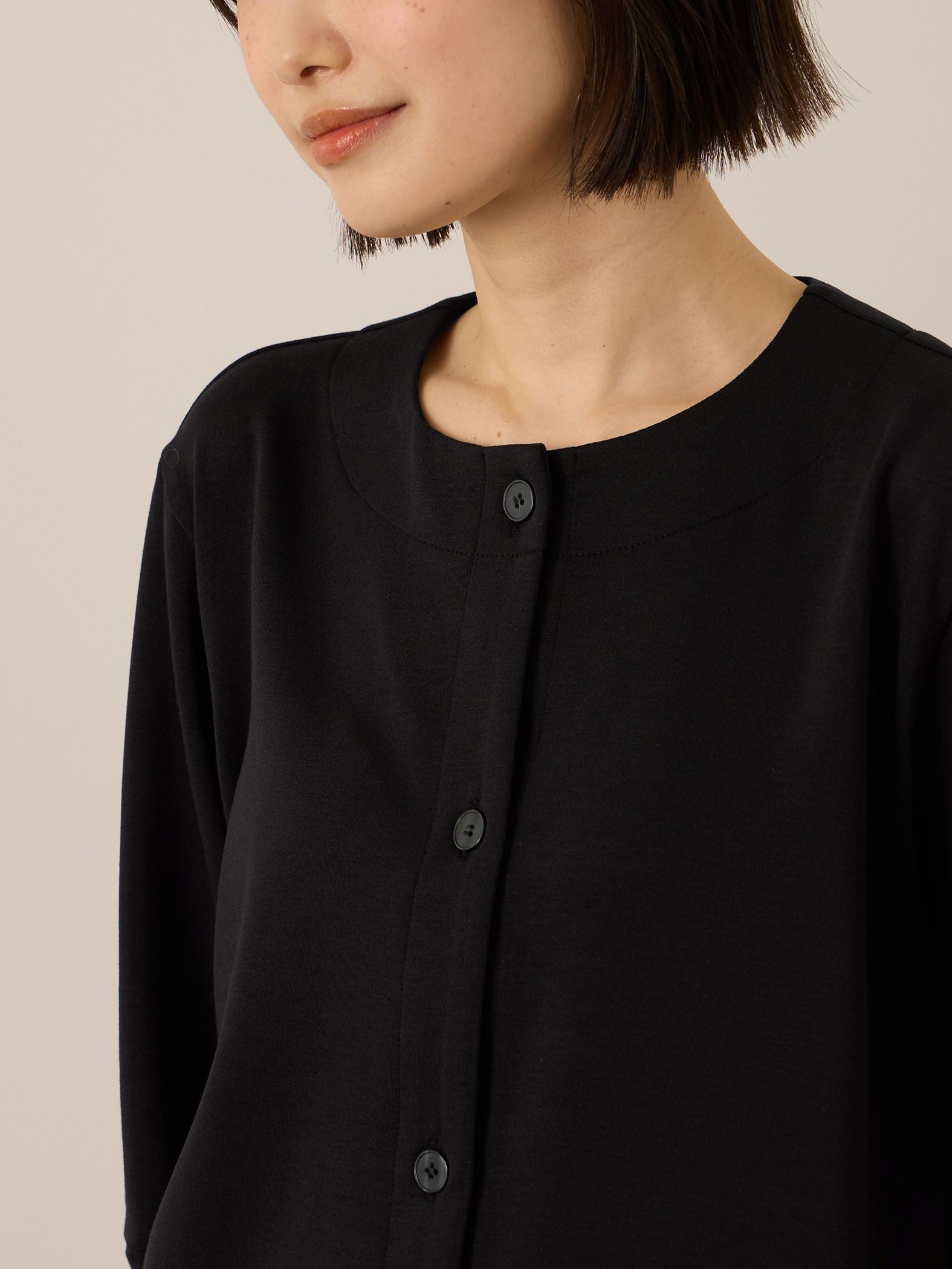 《予約販売》【ふんわり、きちんと。】ライトダンボールカーディガン≪手洗い可能≫