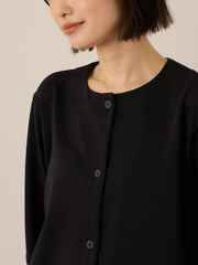 《予約販売》【ふんわり、きちんと。】ライトダンボールカーディガン≪手洗い可能≫