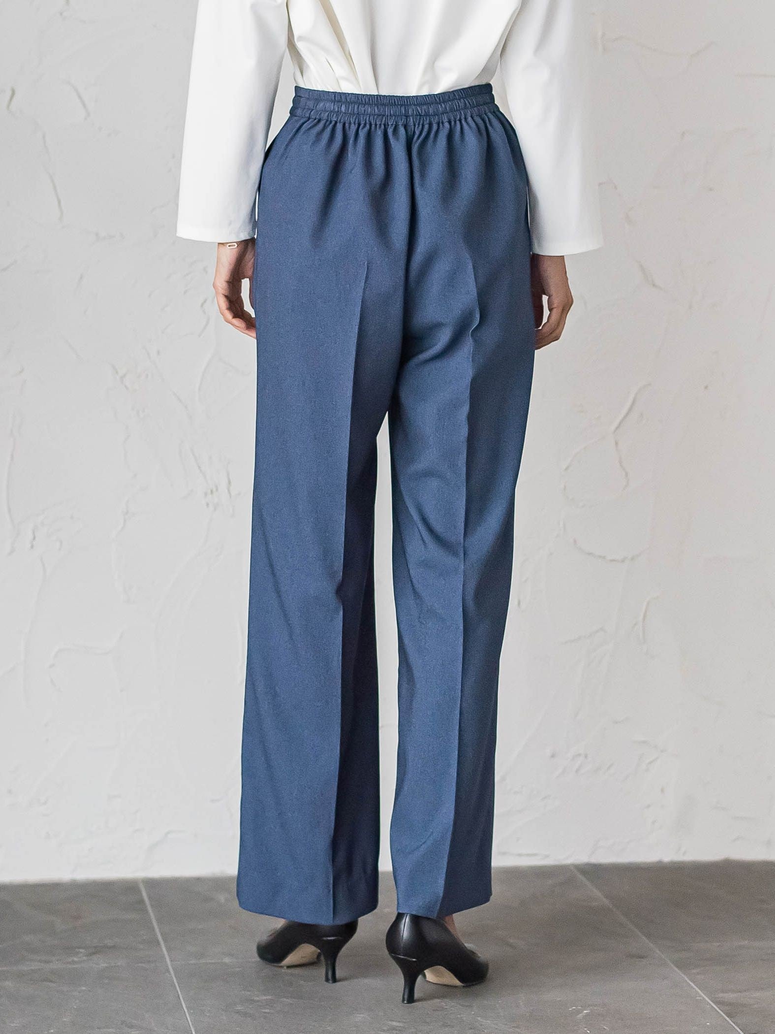 【WEB限定】マルーデデニムワイドパンツ