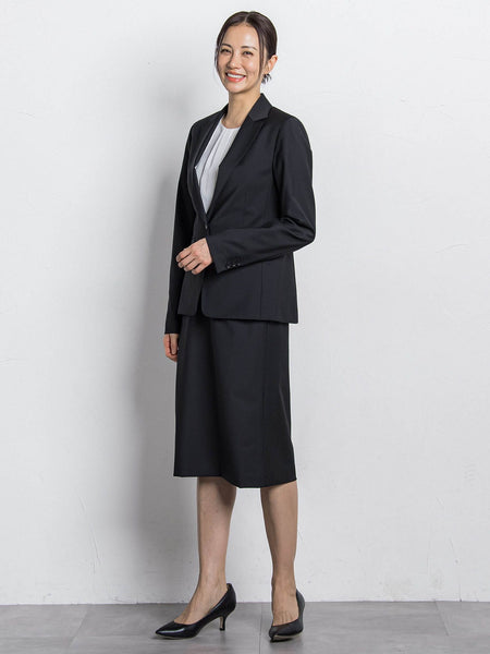 【WEB限定 13号】フロントタックブラウス≪透けにくい≫