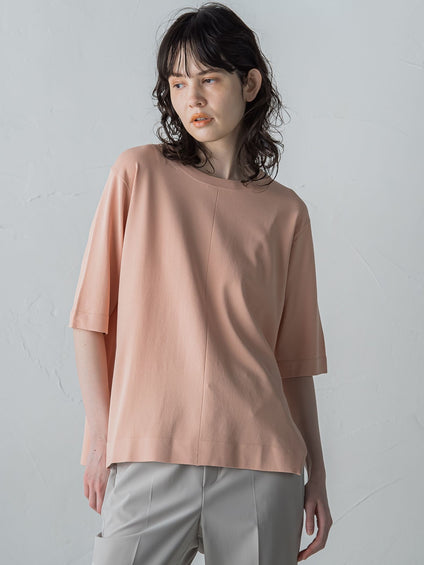 【新色追加/追加生産分入荷】VIS Tシャツニットプルオーバー≪手洗い可能≫