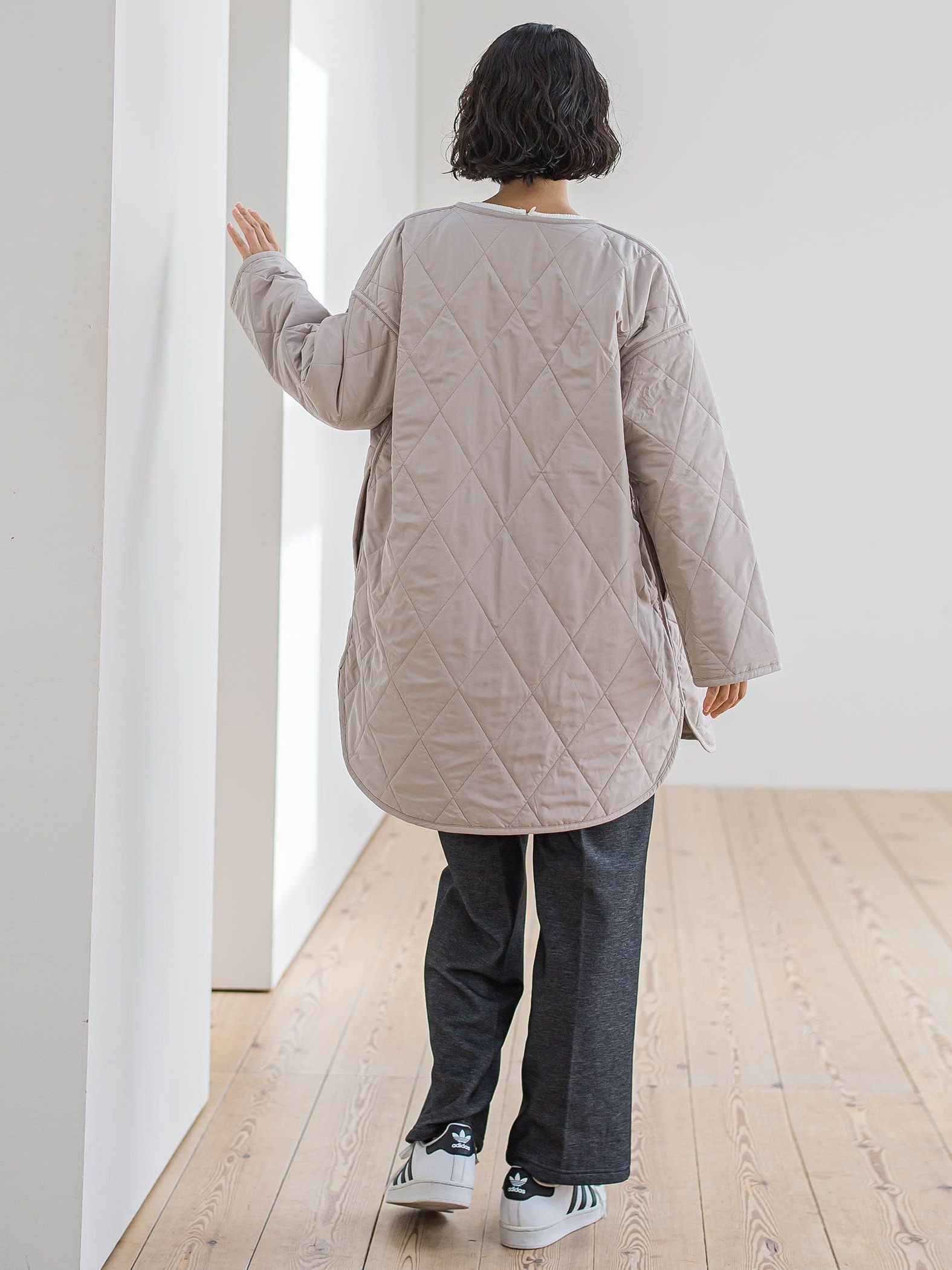 【WEB限定】”まるで毛布”どちらも主役リバーシブルアウター