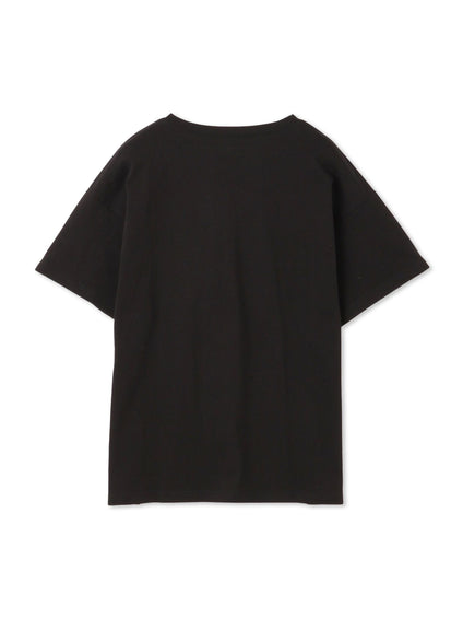 【WEB限定】スクエア箔オーバーサイズTシャツ≪手洗い可能≫