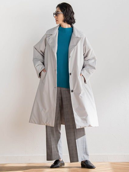 <保温・蓄熱>空気をまとう”軽暖”コート