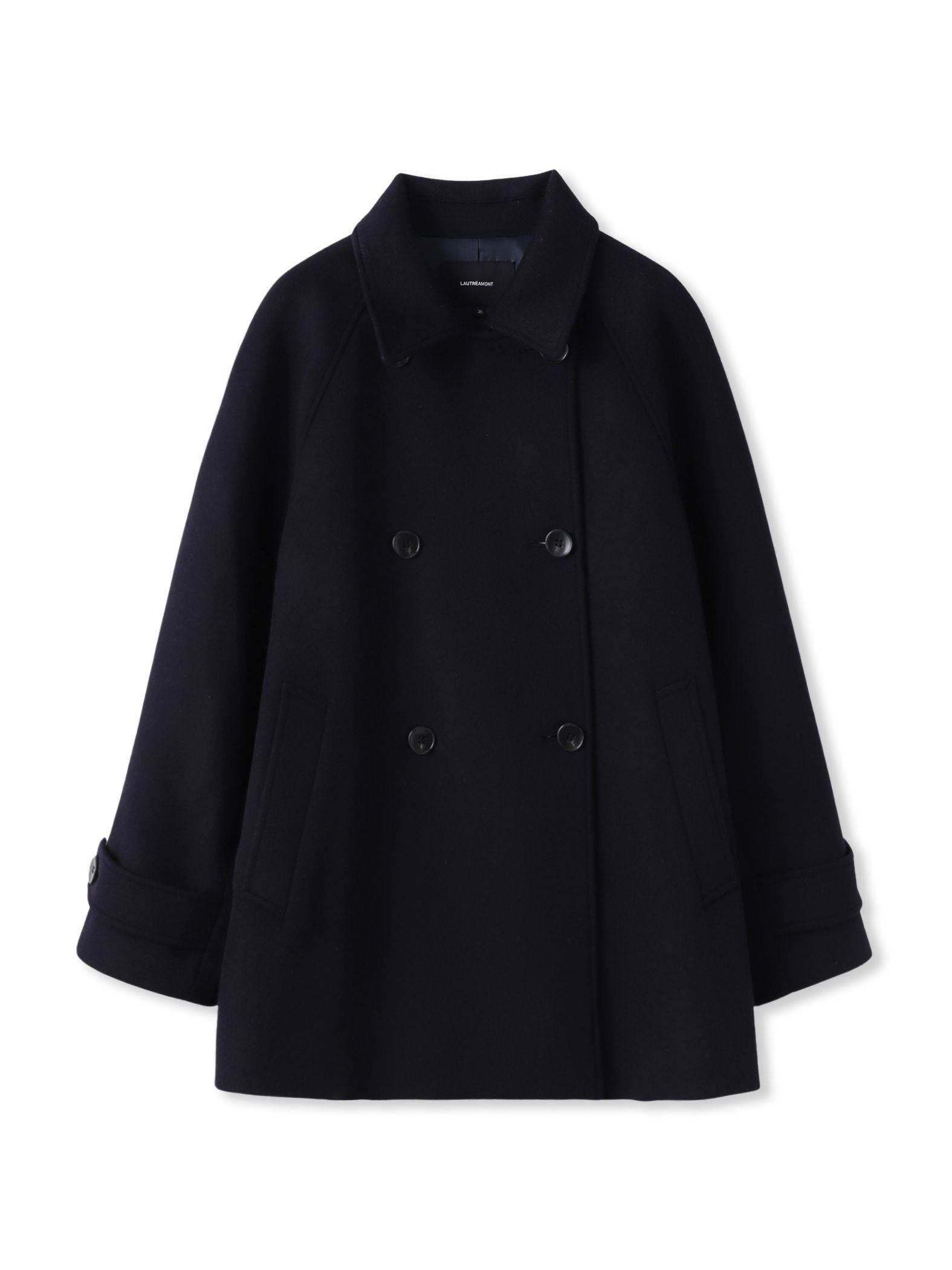 カシミヤコンライトリバーショートコート