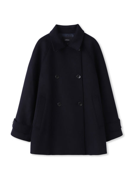 カシミヤコンライトリバーショートコート