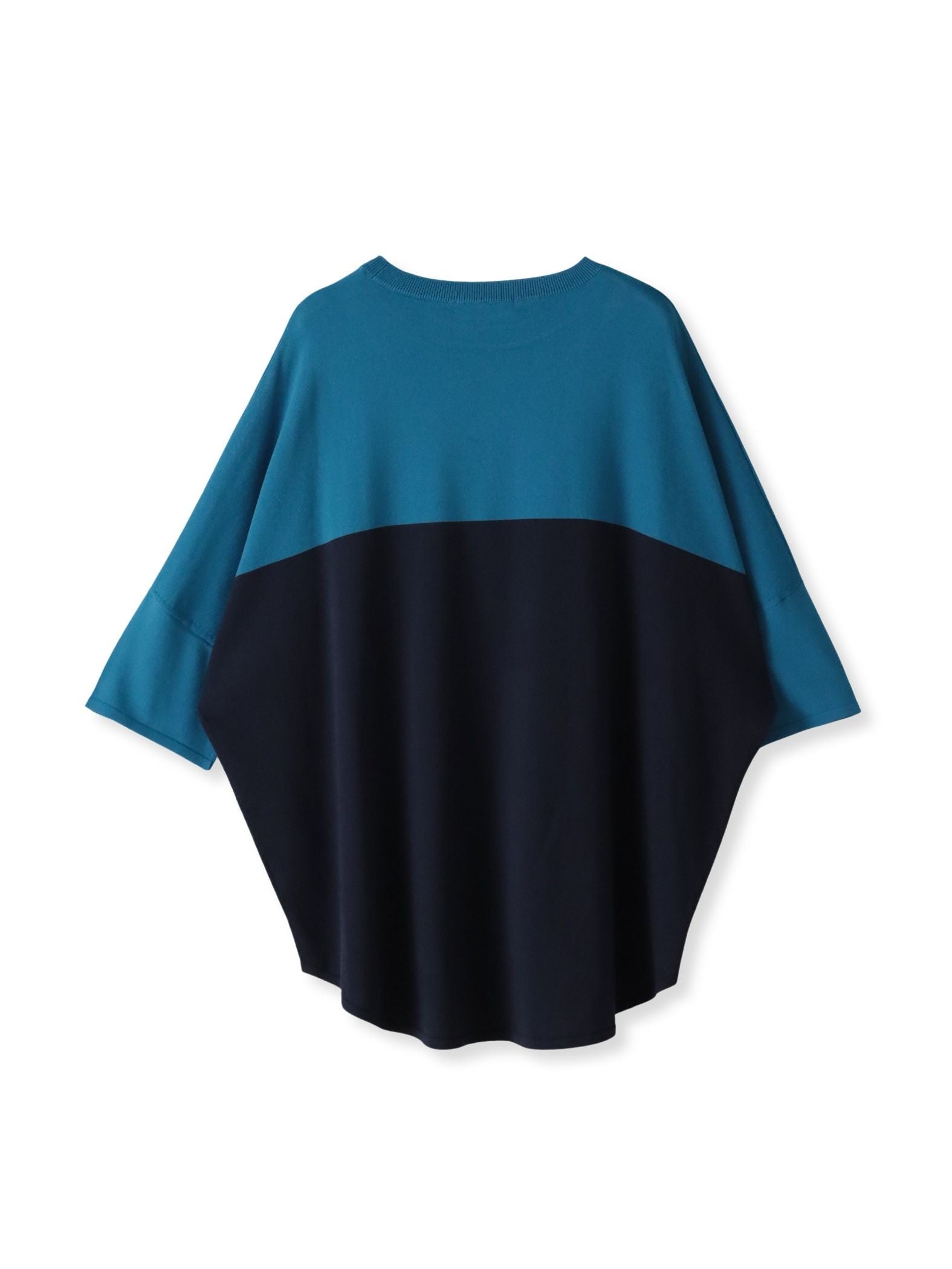 【WEB限定】バイカラーニット≪手洗い可能≫