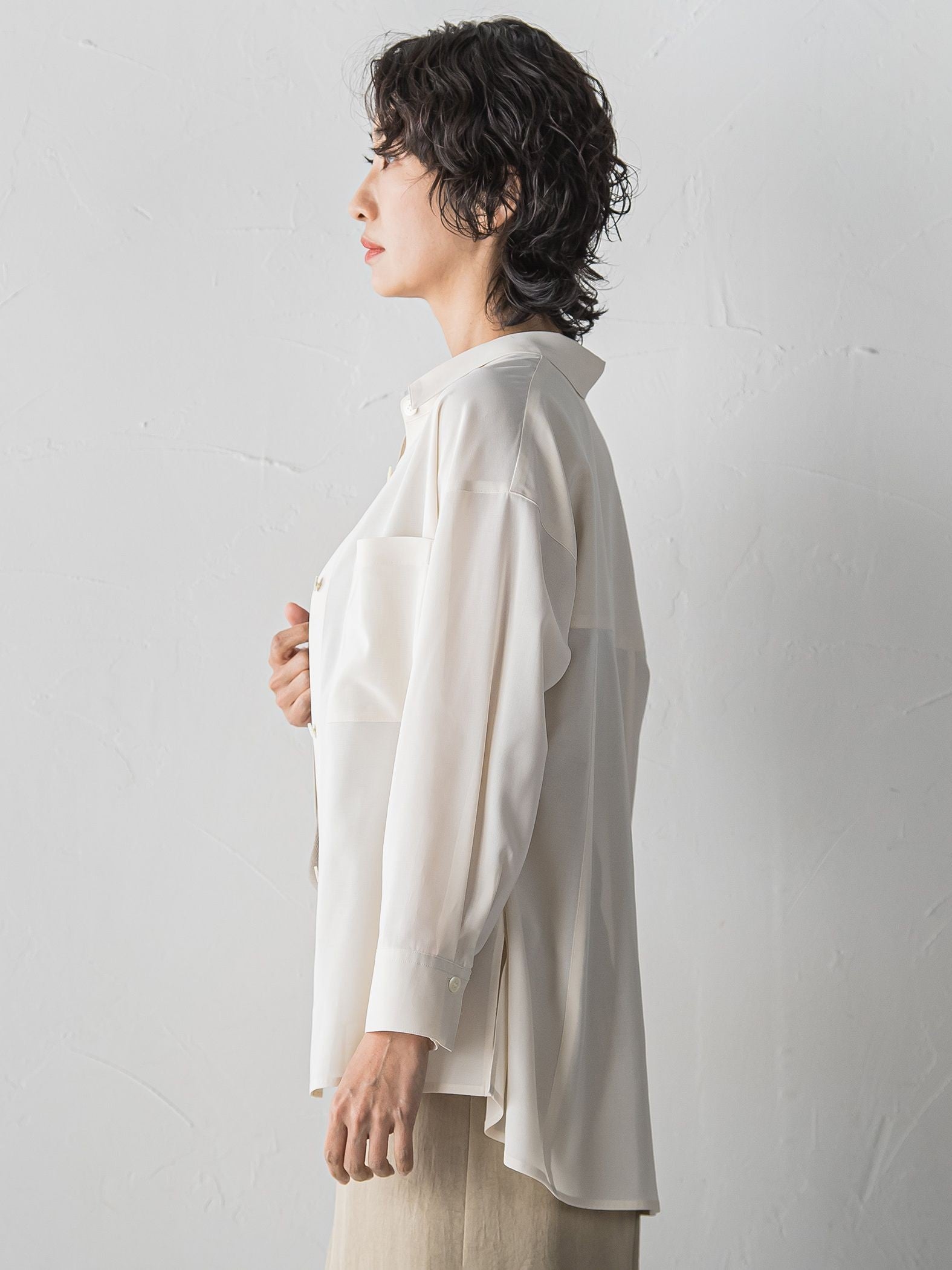 【受注会限定】シアーボイルシャツ