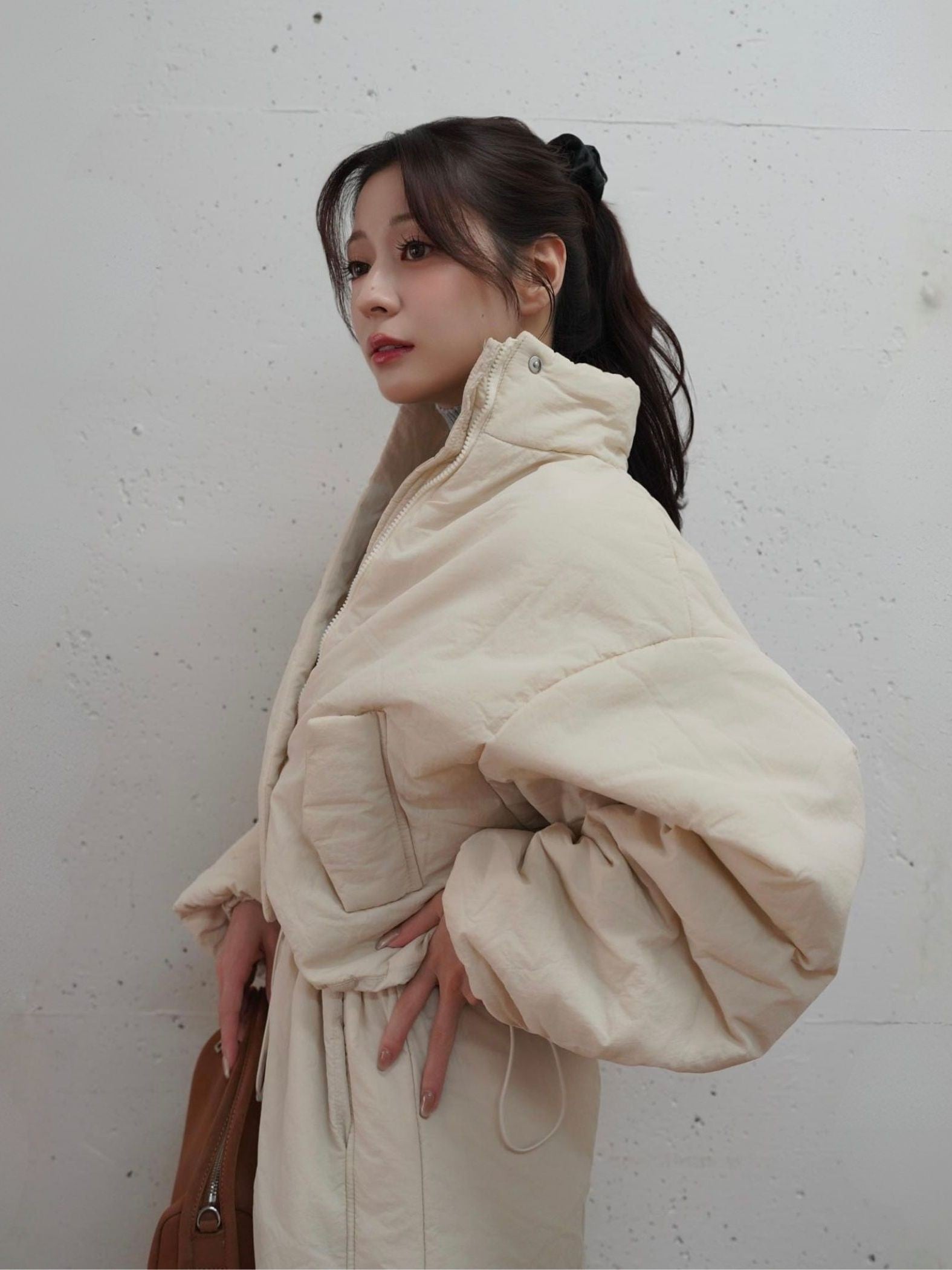 ［SET］Padded Blouson×Skirt Setup≪手洗い可能≫