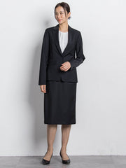 【WEB限定 13号】フロントタックブラウス≪透けにくい≫