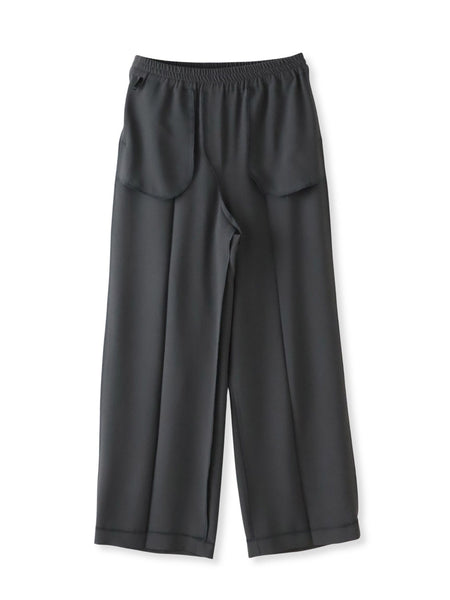 ハイストレッチカルゼワイドパンツ