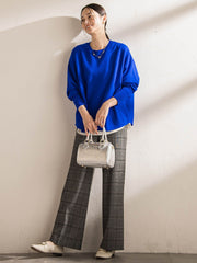 ファインメリノウールドルマンニット≪洗える≫