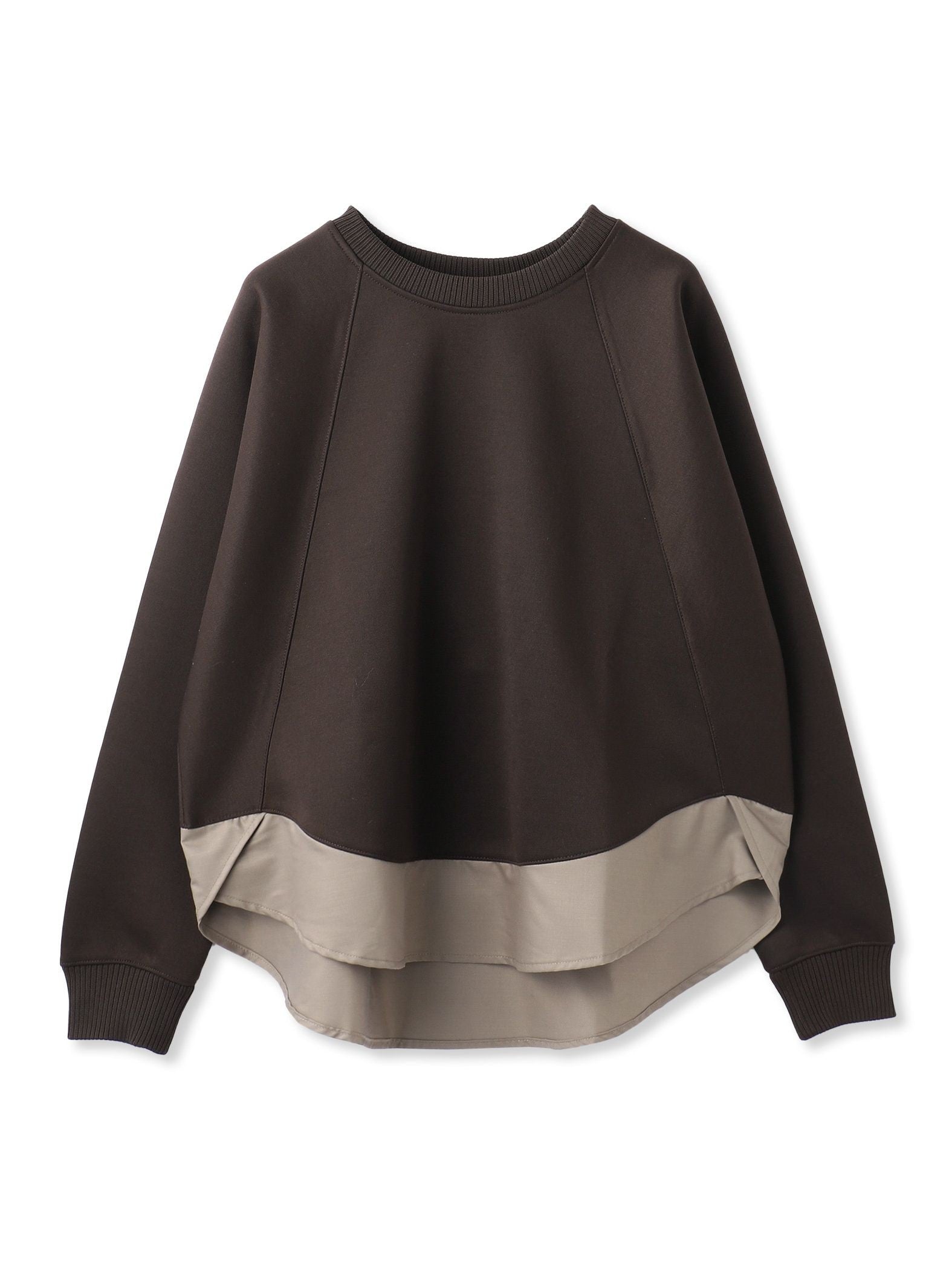 軽量ボンディングバックテールプルオーバー≪洗濯機で洗える≫