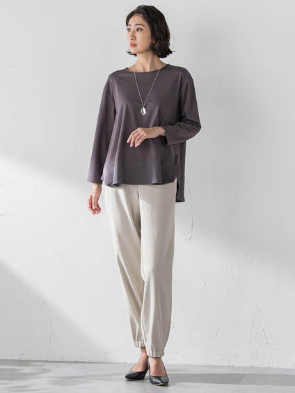 【大きいサイズ】パーフェクトベアスムースカットソー