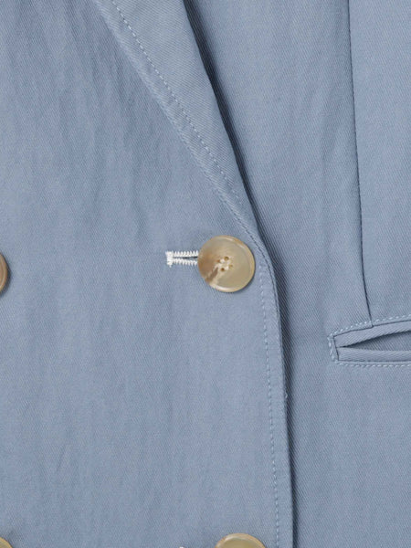 【シーズンレス】ナイロンツイルデニムベスト