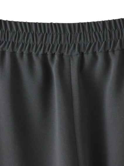 ハイストレッチカルゼワイドパンツ