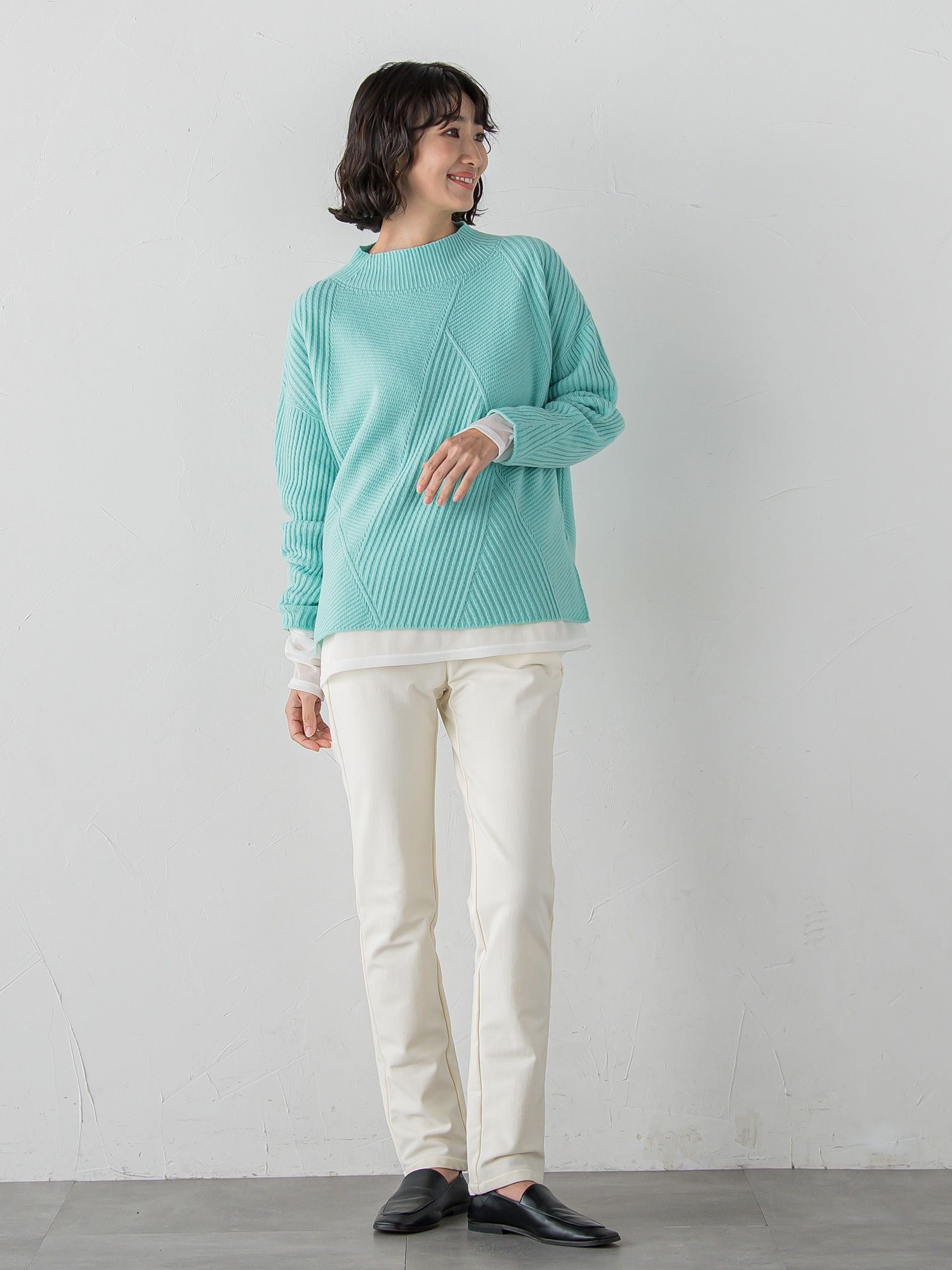 【WEB限定/大きいサイズ/新色追加】”あたたか美脚”裏起毛レギパン