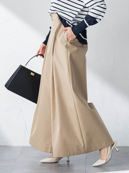 スーパーワイドチノパンツ≪花粉防止/撥水≫