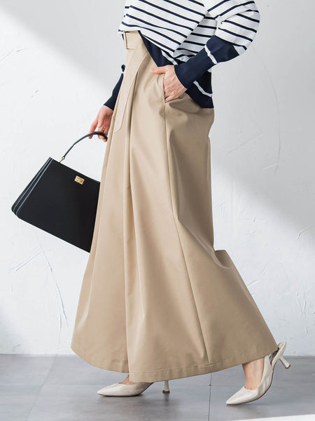 スーパーワイドチノパンツ≪花粉防止/撥水≫