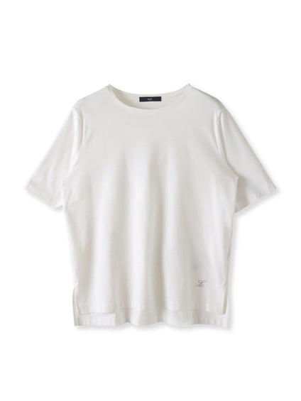 【大きいサイズ】【受注会限定】刺繍ロゴ入りカットソー