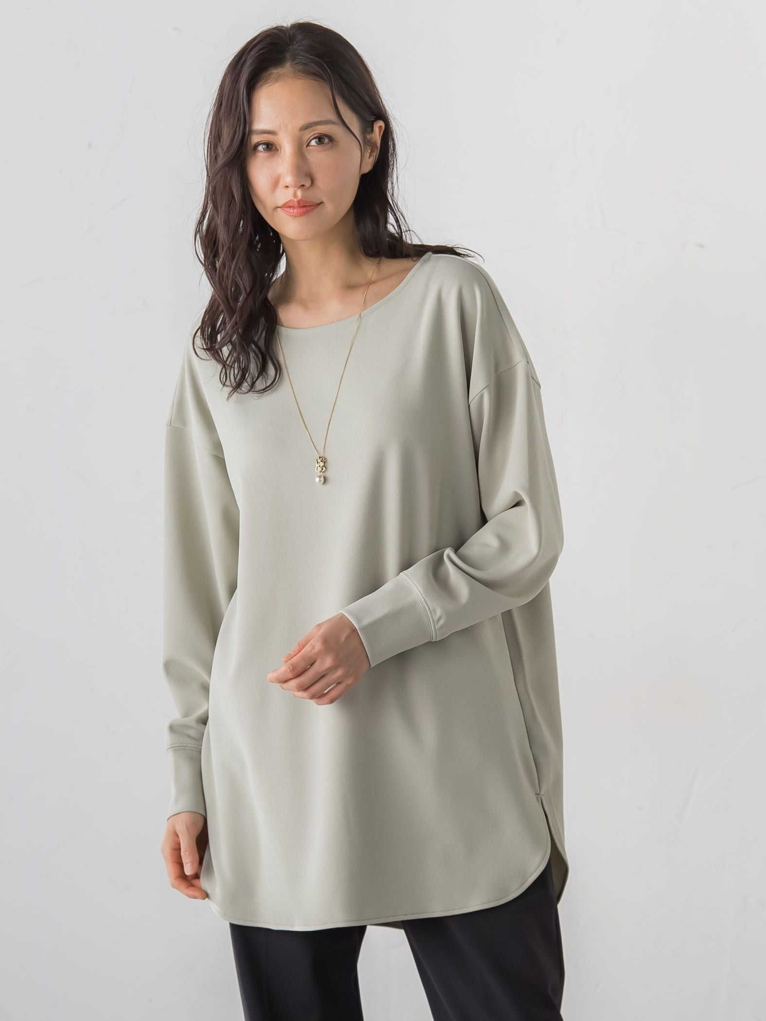 【WEB限定MTサイズ】季節をつなぐTシャツブラウス