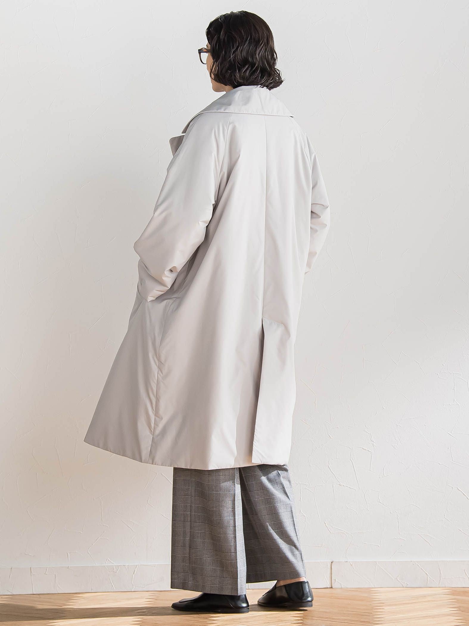 <保温・蓄熱>空気をまとう”軽暖”コート