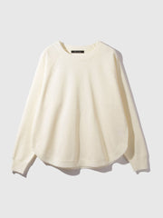 エアリーグリッターラウンドヘムニット≪手洗い可能≫