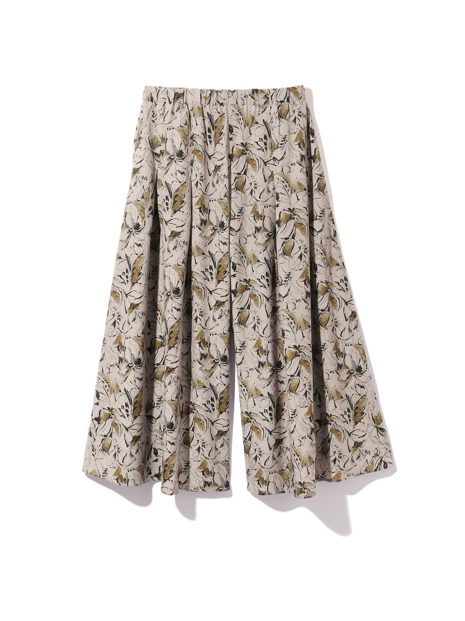 アートフラワースカートライクパンツ≪手洗い可能≫