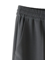 ハイストレッチカルゼワイドパンツ