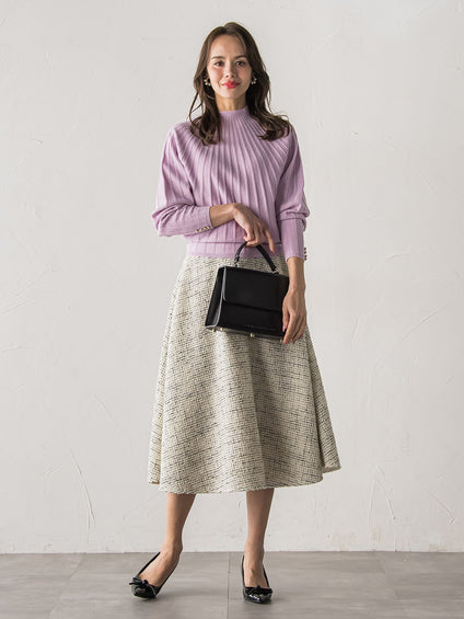 【WEB限定カラーあり】シームレスニット