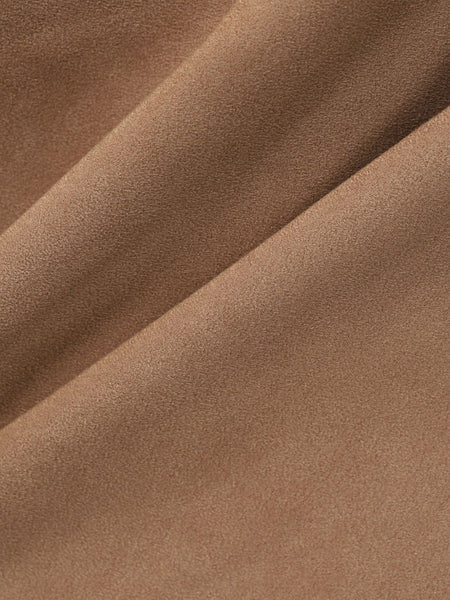 フェイクスエードシャツ≪洗濯機で洗える≫