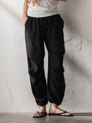【WEB限定】タックパラシュートパンツ