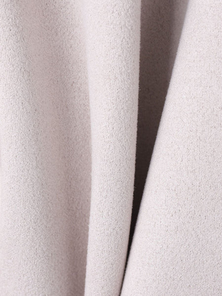 スエード×リブ変形切替えプルオーバー≪手洗い可能≫