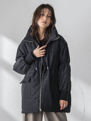 中綿リバーシブルコート≪手洗い可能≫