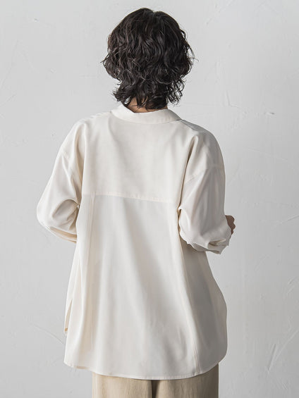 【大きいサイズ/受注会限定】シアーボイルシャツ