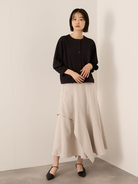 《予約販売》【ふんわり、きちんと。】ライトダンボールカーディガン≪手洗い可能≫