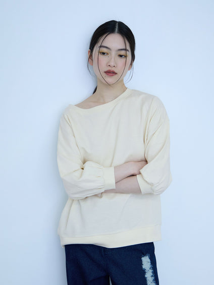 【着回し抜群】マルチネックスウェット