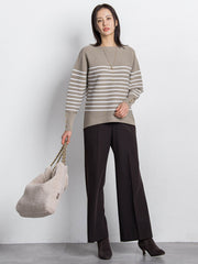 両面起毛ワイドパンツ≪WEB限定13号/洗える/セットアップ対応≫