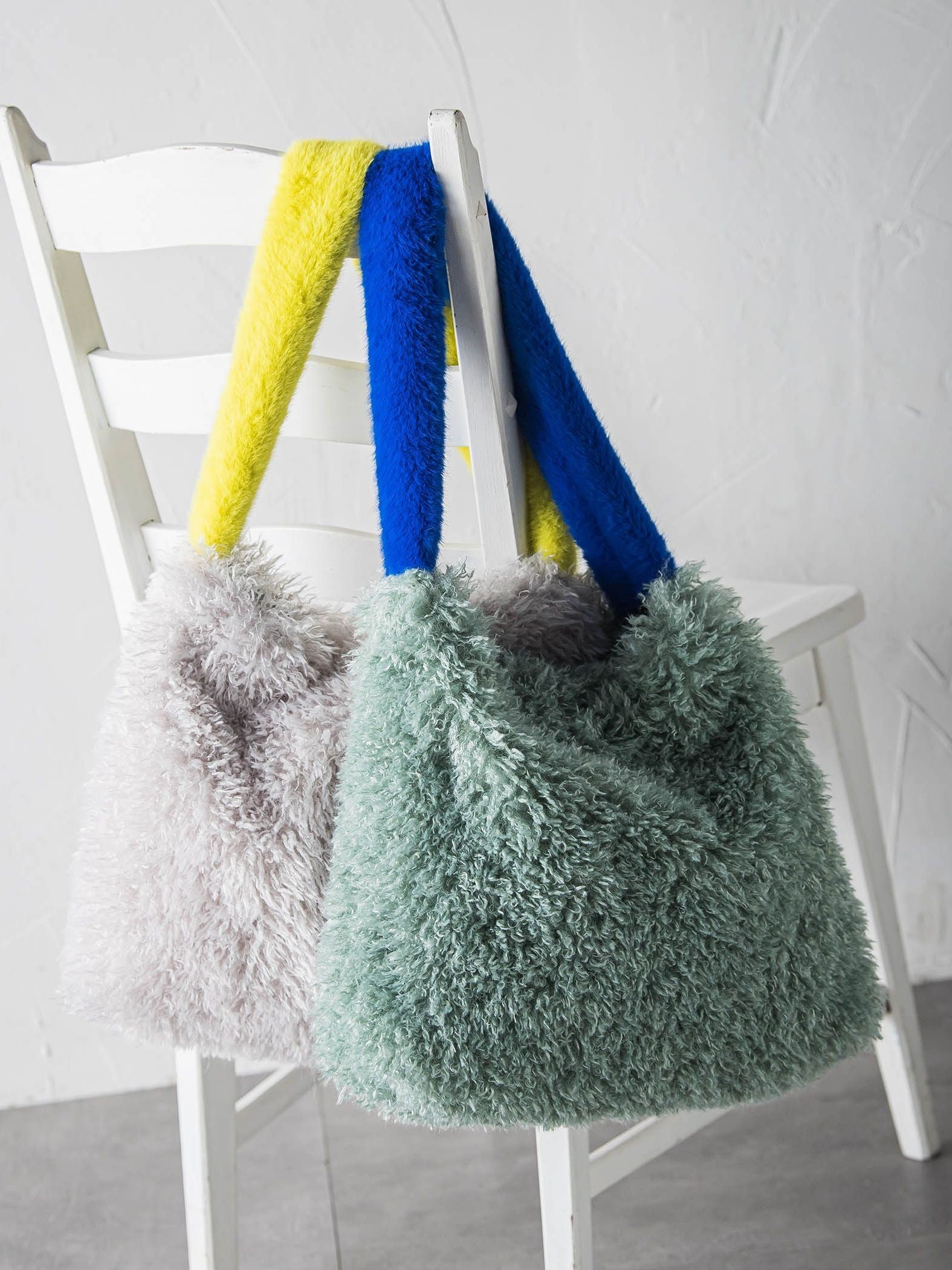 バイカラーエコファートートバッグ　M