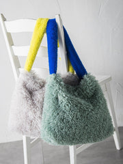 バイカラーエコファートートバッグ　M